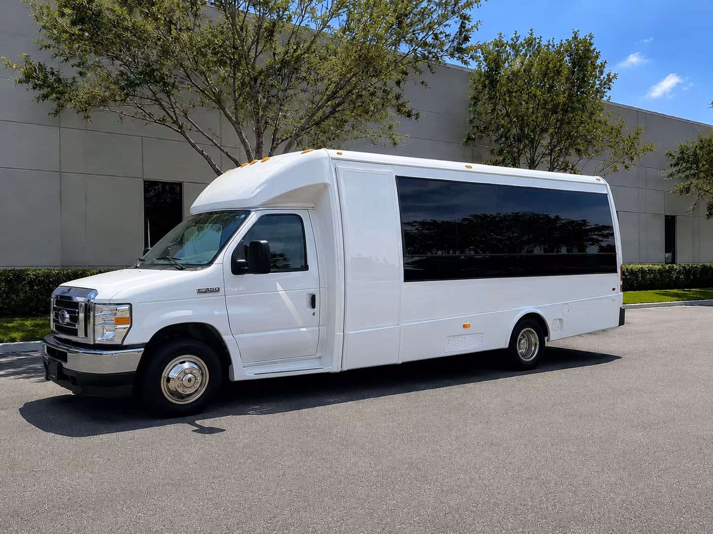 Chandler Airport Shuttle & Transportation party bus exterior
