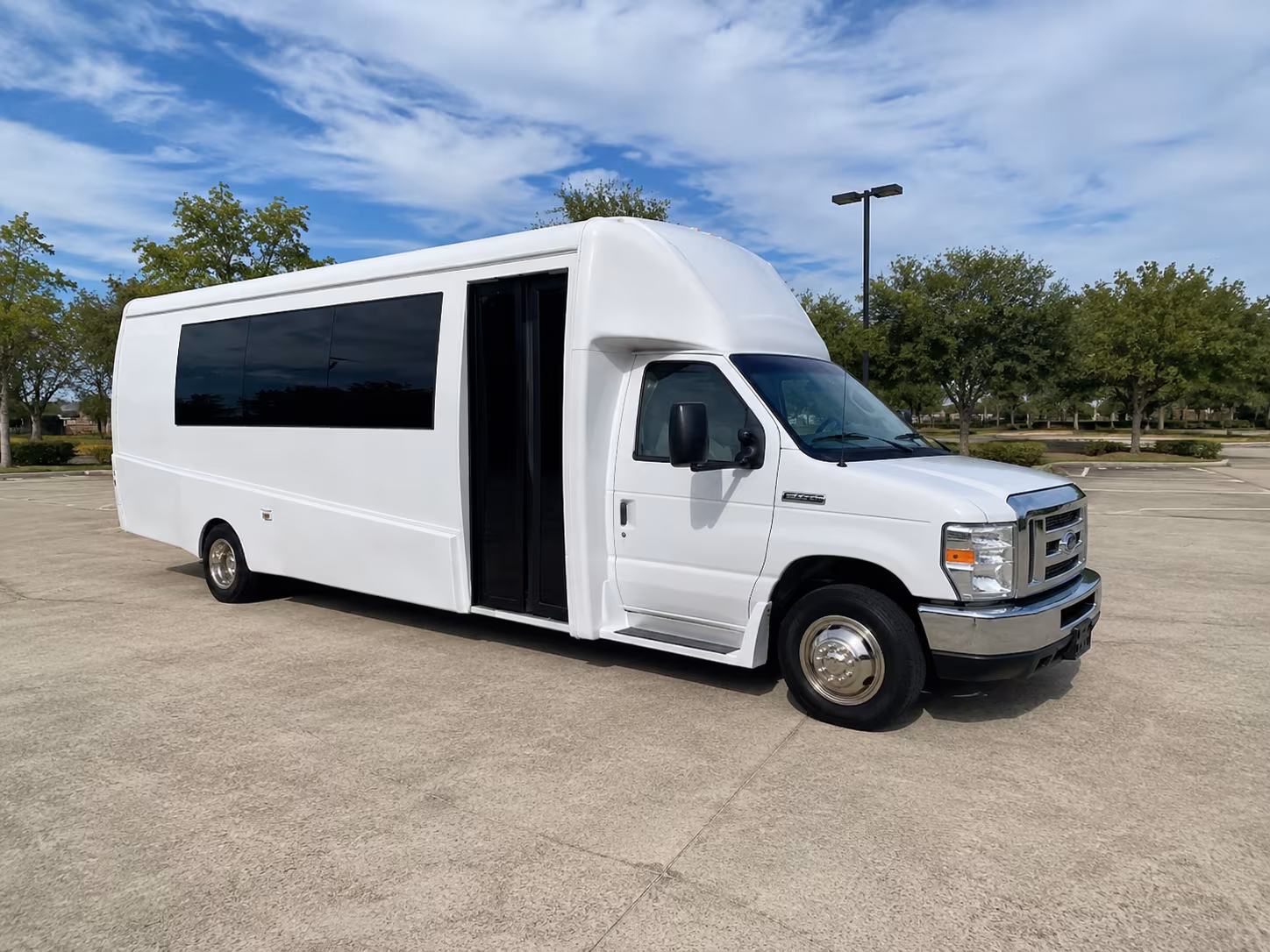 Chandler Birthday, Sweet 16, & Quinceañera Transportation party bus exterior