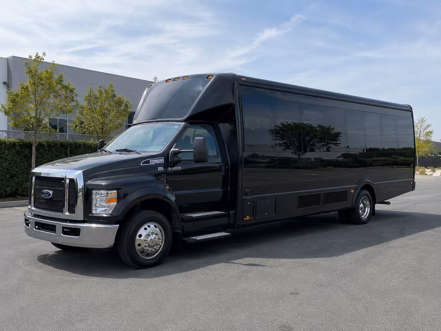 Chandler Concert & Music Festival Transportation party bus exterior