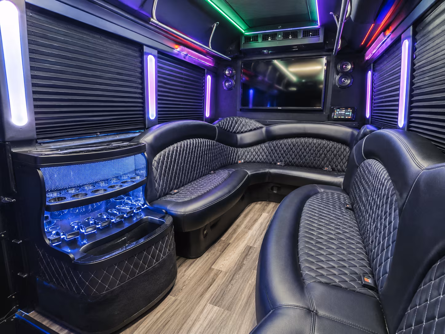 Chandler Concert & Music Festival Transportation party bus exterior