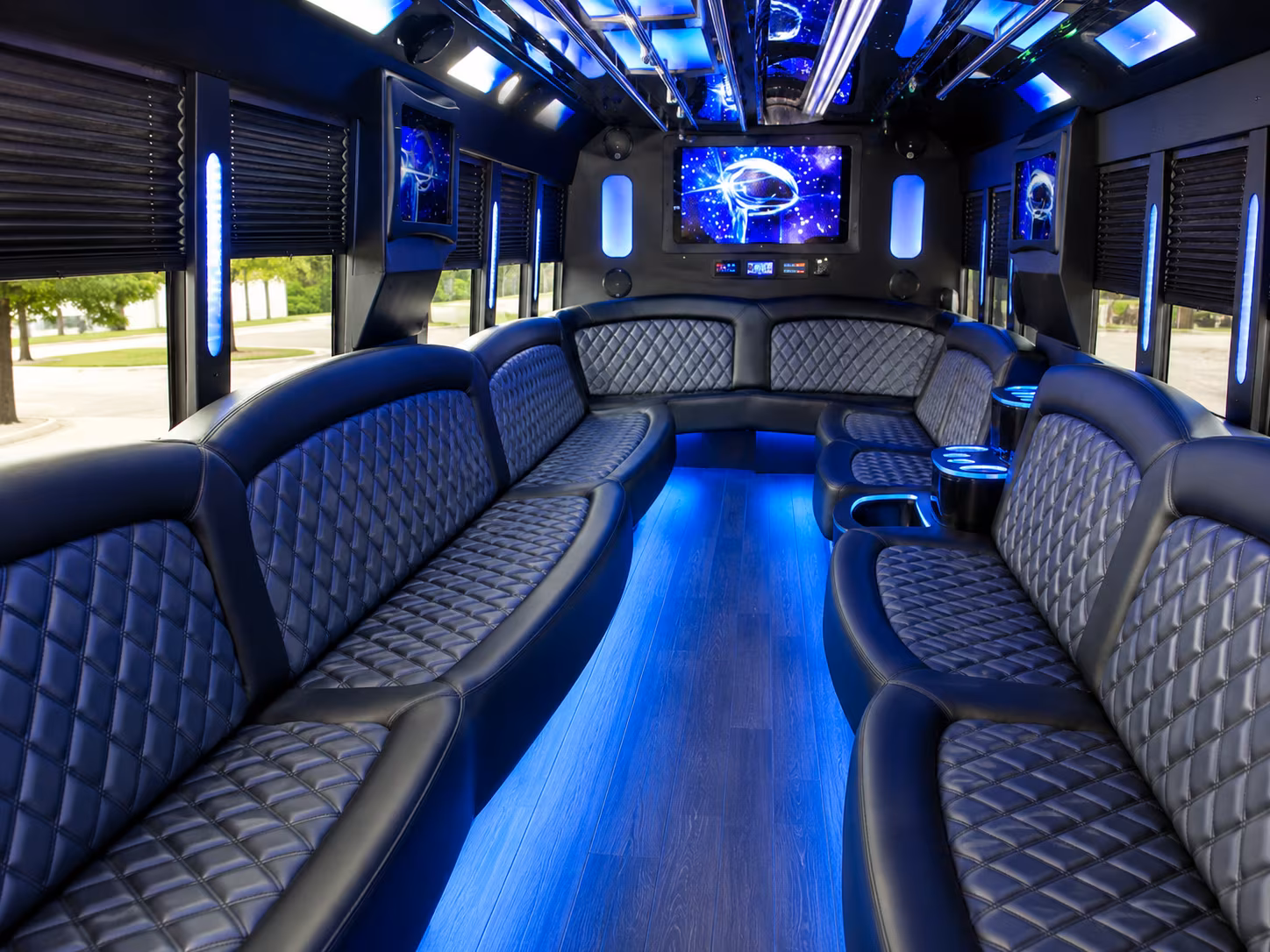 Chandler Concert & Music Festival Transportation party bus exterior
