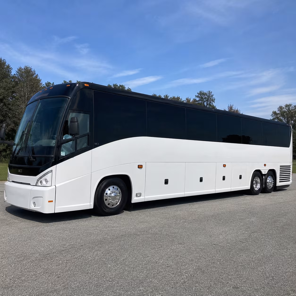 Chandler Corporate Transportation party bus exterior