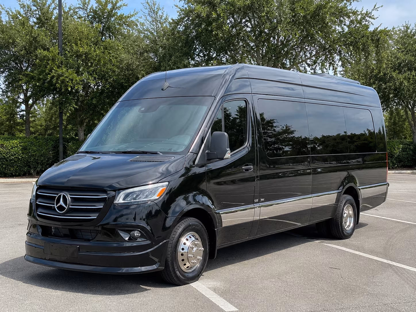 Chandler Corporate Transportation party bus interior
