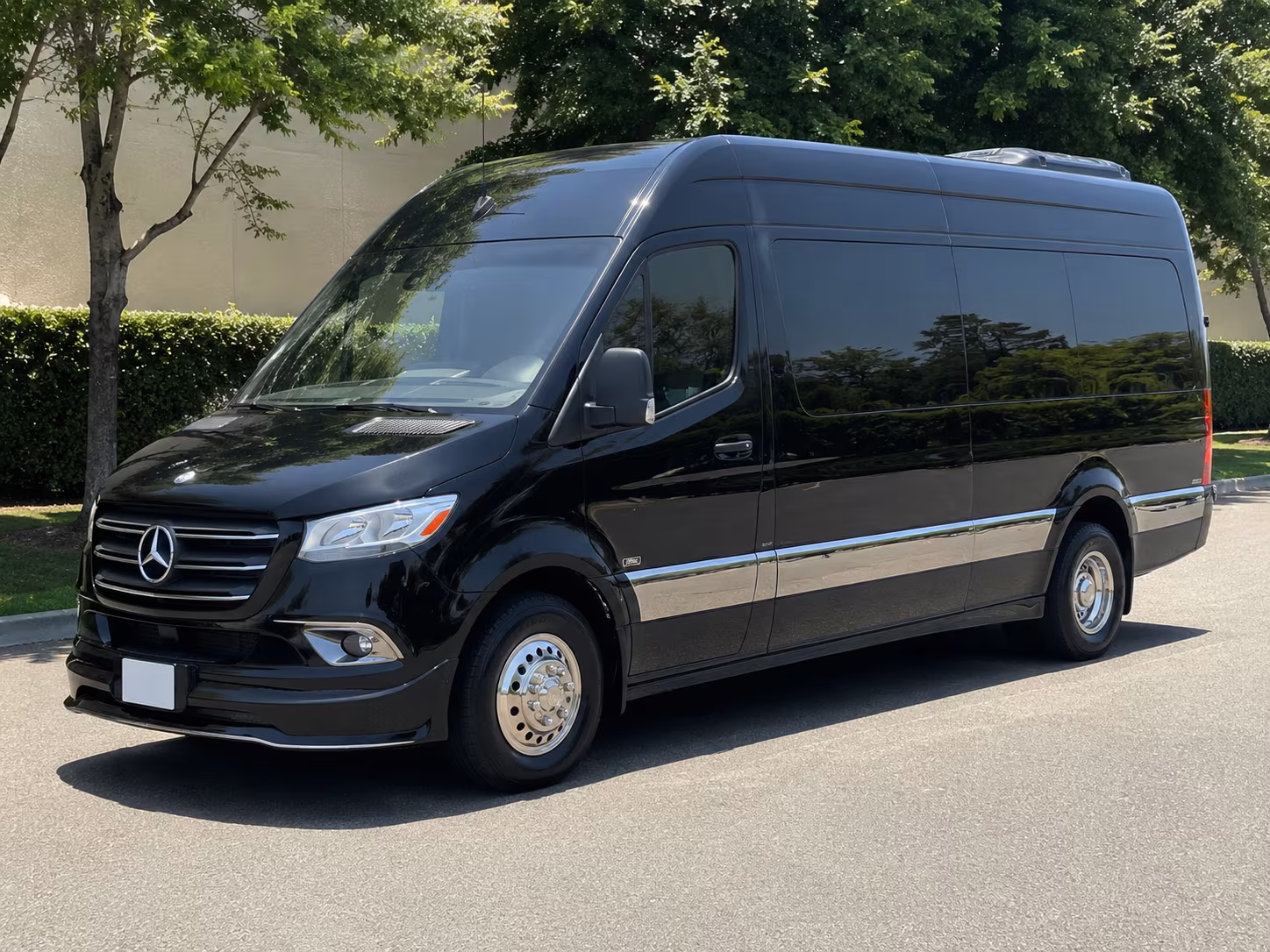 Chandler Corporate Transportation party bus exterior