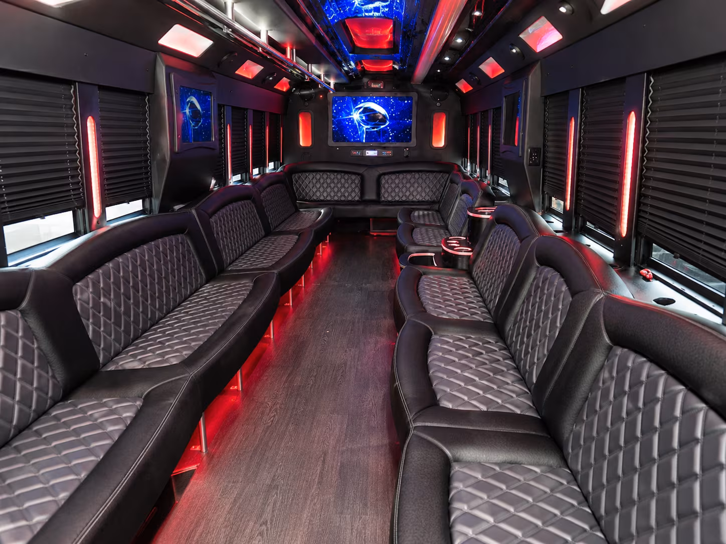 Chandler Prom & Homecoming Transportation party bus exterior