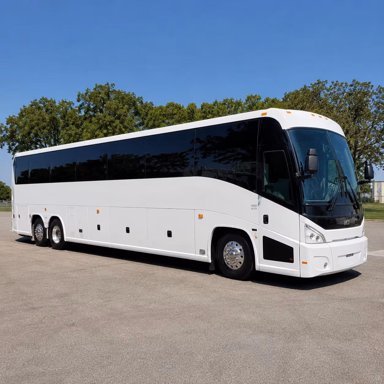 Chandler School Event Transportation party bus exterior