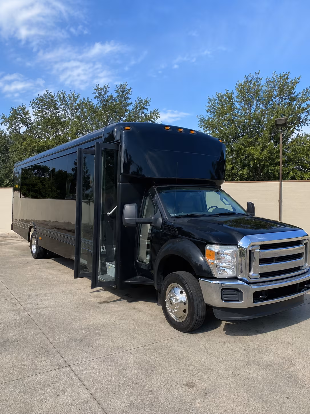 Chandler Sporting Event Transportation party bus exterior