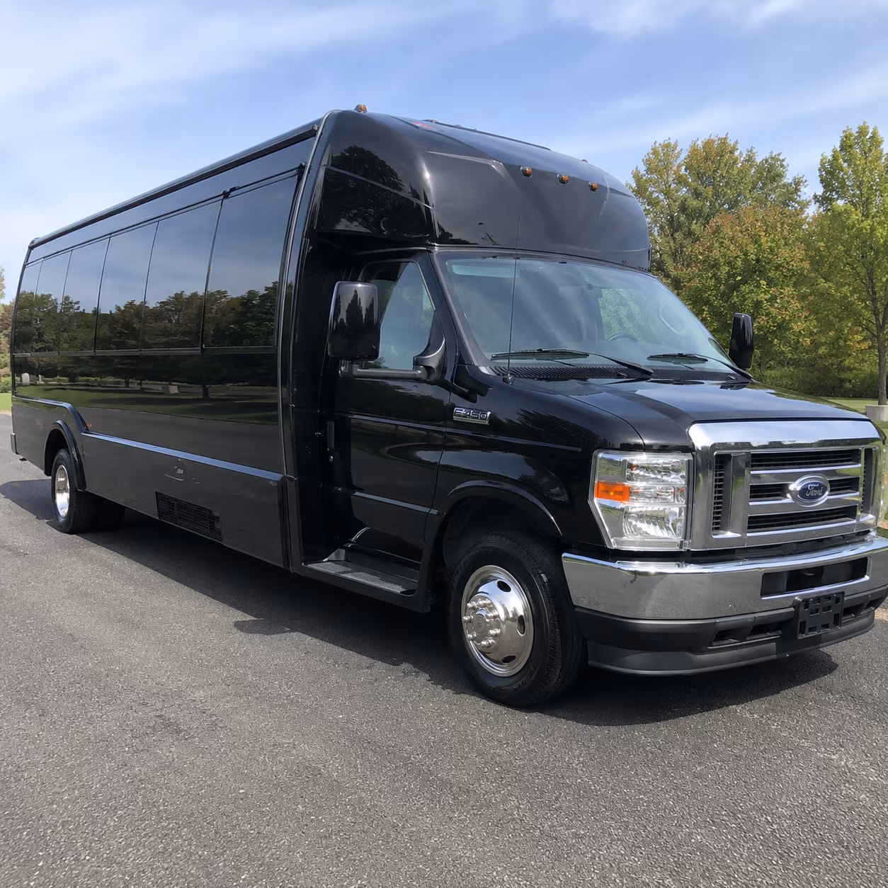 Chandler Sporting Event Transportation party bus exterior