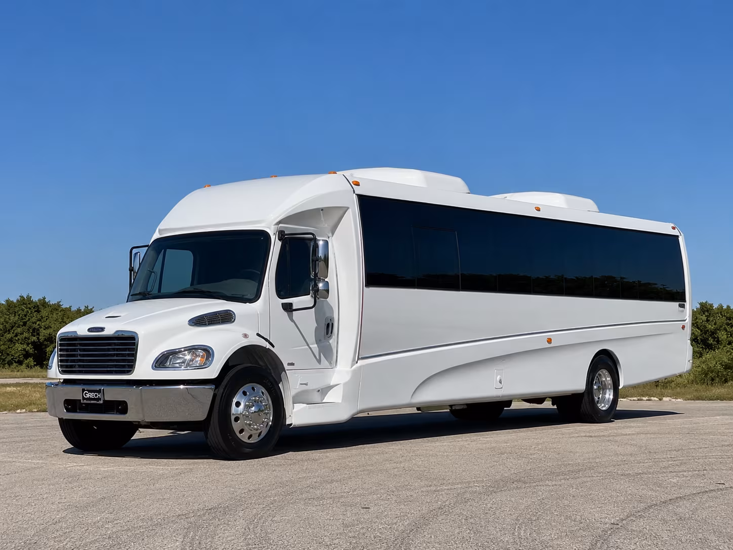 Chandler Sporting Event Transportation party bus interior