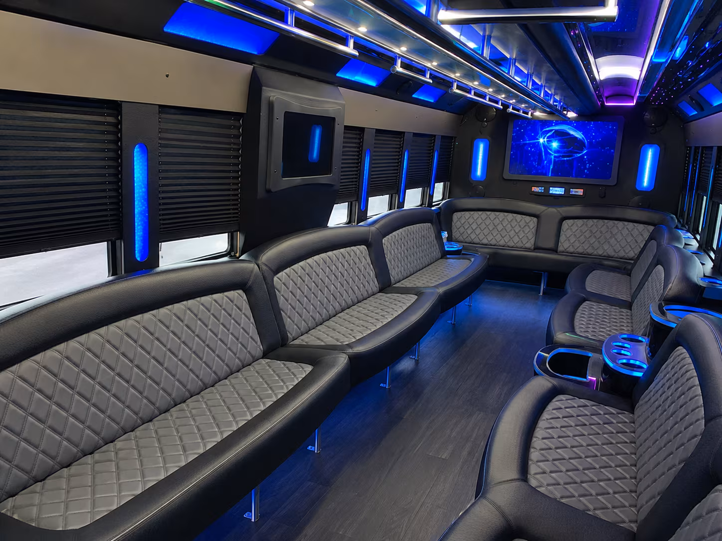 Chandler Sporting Event Transportation party bus exterior