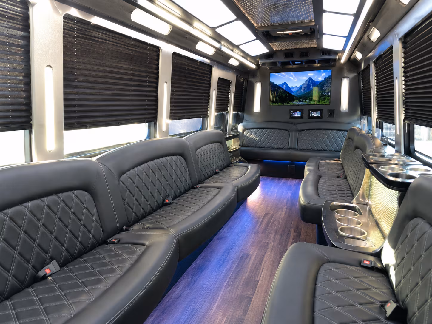 Chandler Wedding Transportation onboard seating