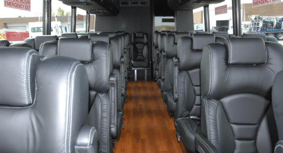 Avondale 20 Passenger Minibus Interior