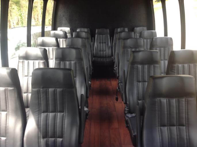 Tempe 30 Passenger Shuttle Bus Interior