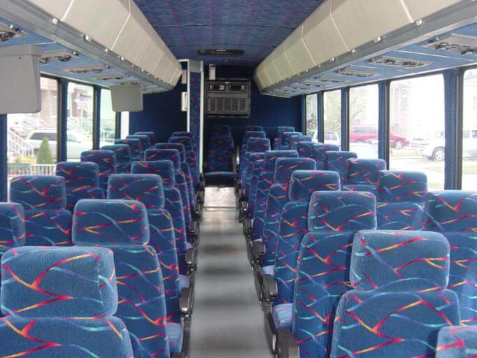 Gilbert 35 Passenger Shuttle Bus Interior