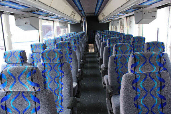 Yuma 40 Passenger Coach Bus Interior