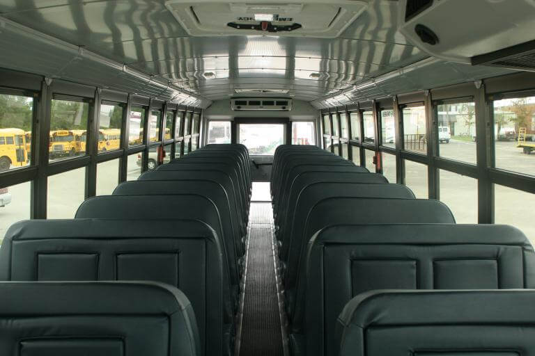 Tempe 47 Passenger School Bus Interior