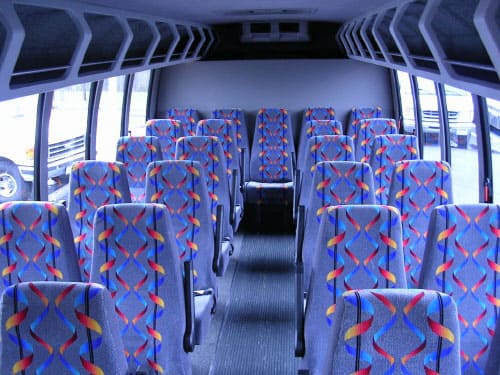 Chandler 15-35 Passenger Minibuses Interior