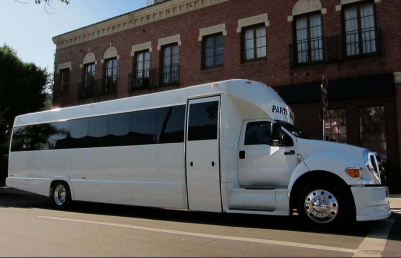Surprise 30 Passenger Party Bus White