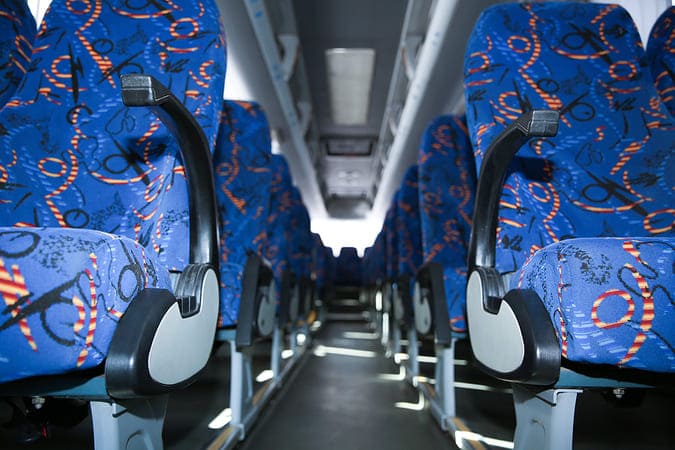 Surprise 47-56 Passenger Charter Buses Interior